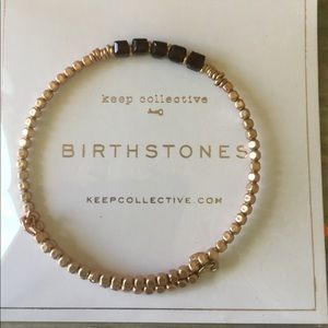 Keep Collective Inspo Birthstone January bracelet